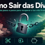 Como sair das dívidas em Portugal: cadeado aberto e escadas a subir rumo à liberdade financeira